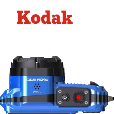 Kodak PIXPRO WPZ2 16MP 4x Zoom Camera Blue + Sandisk 32GB Card