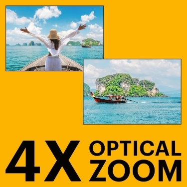 Kodak PIXPRO WPZ2 16MP 4x Zoom Tough Compact Only Camera Blue