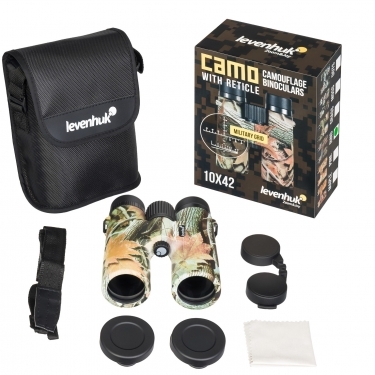 Levenhuk Camouflage 10x42 Binoculars With Reticle