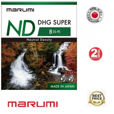 Marumi 72mm DHG Super ND8 Neutral Density Filter