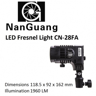 NanGuang LED Small Fresnel Light CN28FA