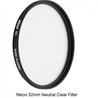 Nikon 52mm Neutral Clear Filter