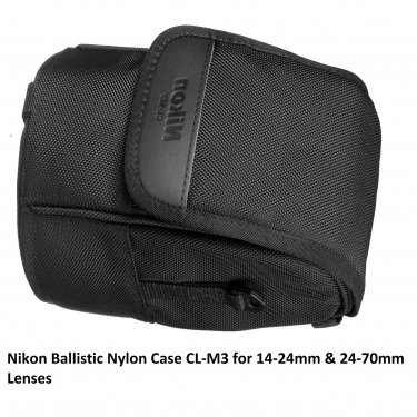 Nikon Ballistic Nylon Case CL-M3 for 14-24mm & 24-70mm Lenses