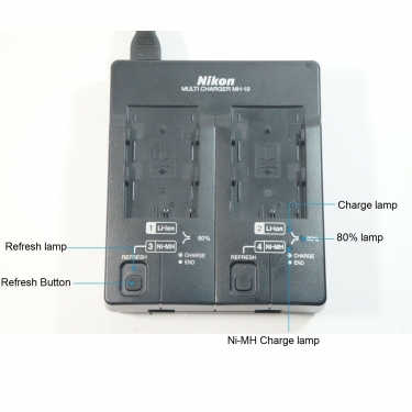 Nikon MH-19 Multi-Charger for EN-EL3e and EN-EL3 Batteries