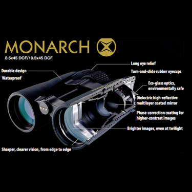 Nikon Monarch X 10.5x45 DCF Binocular