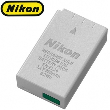 Nikon EN-EL24 Rechargeable Lithium-Ion Battery Pack 7.2V, 850mAh