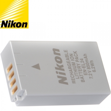 Nikon EN-EL24 Rechargeable Lithium-Ion Battery Pack 7.2V, 850mAh