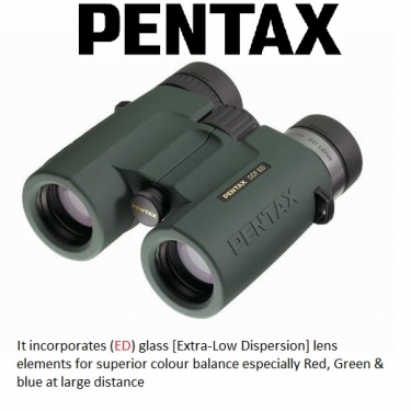 Pentax 8x32 ED DCF Waterproof Binocular