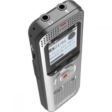 Philips DVT2050 VoiceTracer Audio Recorder - Aluminium Silver