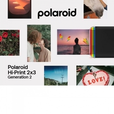 Polaroid Hi-Print Gen II Mini Printer EB White Bundle