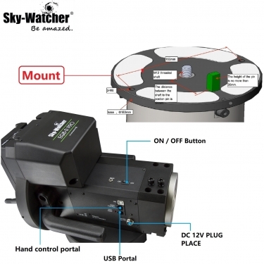 Sky-Watcher EQ8-R PRO SynScan Mount Head
