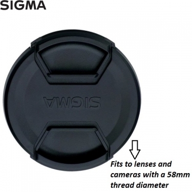Sigma 58mm Front Lens cover
