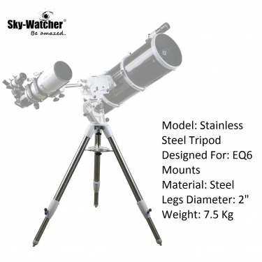 Sky-Watcher 2-Inch Stainless Steel Pipe Tripod For EQ6 Mounts