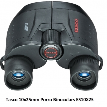 Tasco 10x25mm Porro Binoculars (Black)