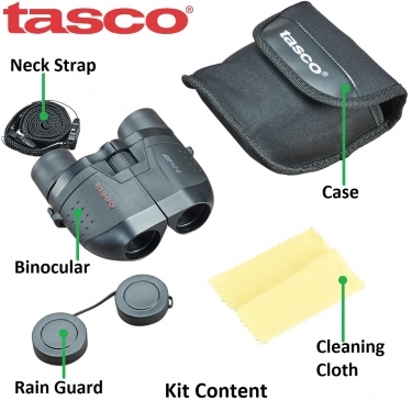 Tasco 10x25mm Porro Binoculars (Black)