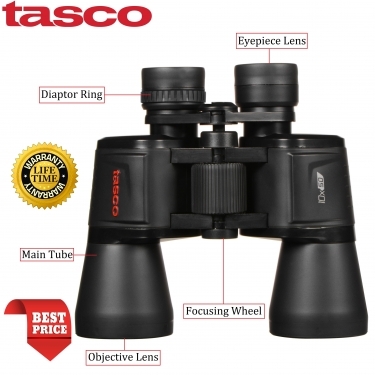 Tasco 10x50 Essentials Porro Prism Binoculars