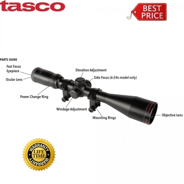 Tasco 4-12x40 Sportsman Riflescope (30/30 Reticle)