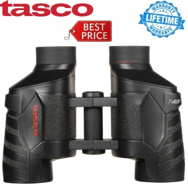 Tasco 7x35 Focus Free Binoculars Black Colour