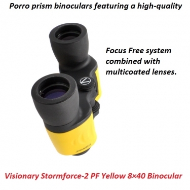 Visionary Stormforce-2 PF 840 Yellow Binocular