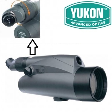 Yukon 6-100X100 Spotting Scope Kit 45 Degree Angled