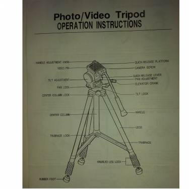F1RST Horizon 8115 TM 2 Way Heavy Duty Tripod