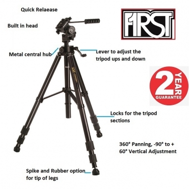 F1RST Horizon 8115 TM 2 Way Heavy Duty Tripod
