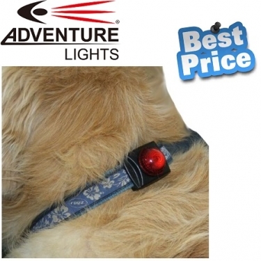 Adventure Lights Guardian Dog Light Red