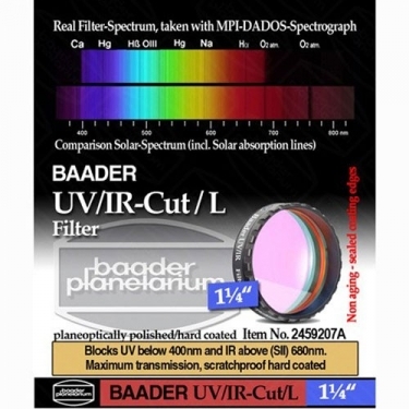 Baader 1.25" UV IR Cut L-Filter with Low Profile Filter Cell