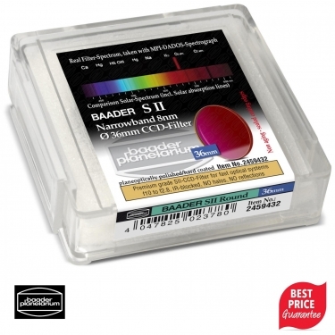Baader 36mm S-II 8nm CCD Narrowband Optically Polished Filter