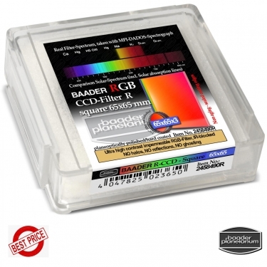 Baader 65x65mm R-CCD Unmounted Square Filter