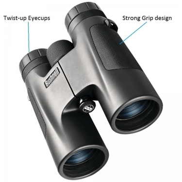Bushnell 10x42 Powerview Binoculars (Black)