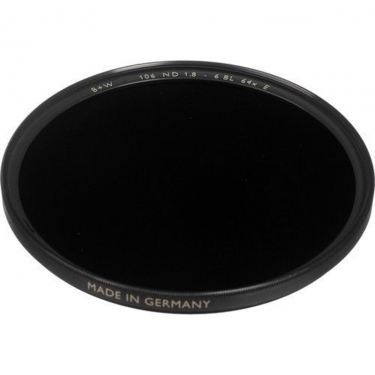 B+W 77mm Single Coated 106 Solid Neutral Density 1.8 Filter