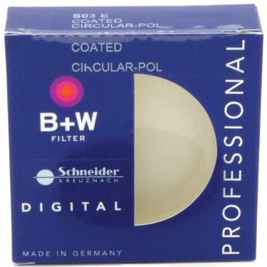 B+W 67mm Circular SC Polariser Filter