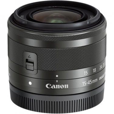 Canon EF-M 15-45mm F3.5-6.3 IS STM Lens - Graphite