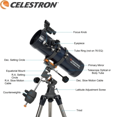 Celestron Astromaster 114EQ Reflector Telescope