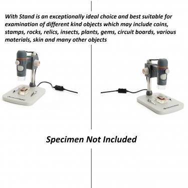 Celestron Deluxe Handheld Digital Microscope With Stand