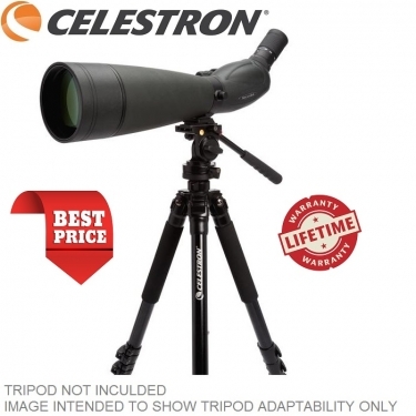 Celestron TrailSeeker 100 22-67x100 Spotting Scope Angled Viewing