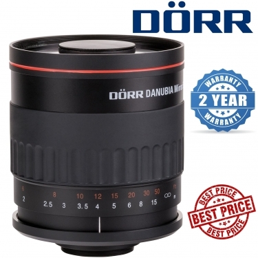 Dorr Danubia Telephoto f6.3 500mm T2 Mount Mirror Lens