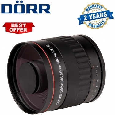 Dorr Danubia Telephoto f6.3 500mm T2 Mount Mirror Lens