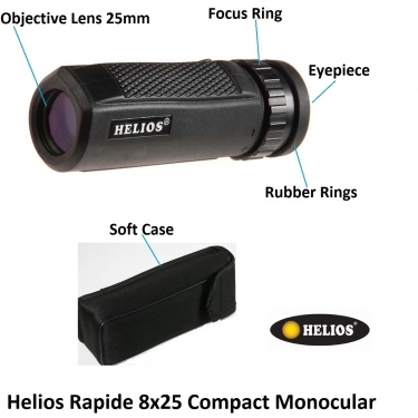 Helios Rapide 8x25 Compact Monocular