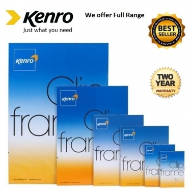 Kenro 11.75x16.5 Inch A3 Plexiglas Fronted Clip Frames