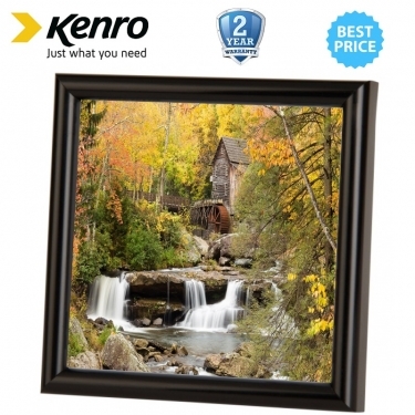 Kenro 12x12-Inch Frisco Square Photo Frame - Black