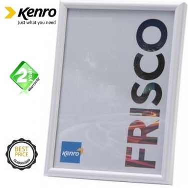 Kenro 6x6 Inch Frisco Square White Photo Frame