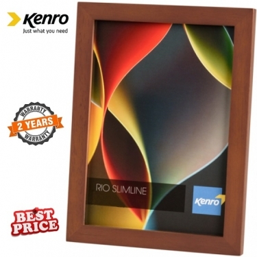 Kenro 8x12 Inch Rio Slimline Frame Dark Oak