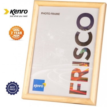 Kenro 8x6 Inch Frisco Wood Natural Frame