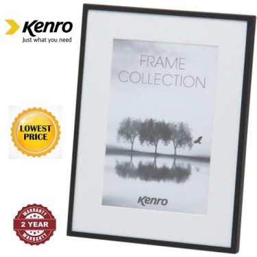 Kenro Avenue Frame 9x7 Inch Mat 7x5 Inch Black