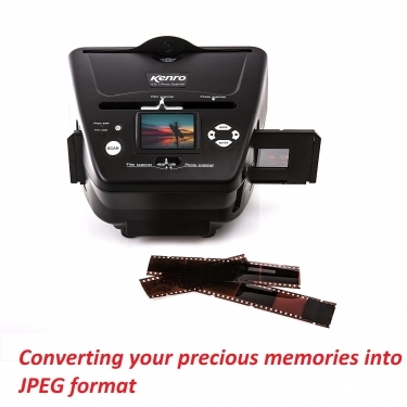Kenro 4-in-1 Film & Photo Scanner