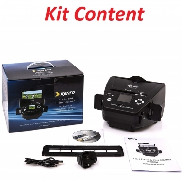 Kenro 4-in-1 Film & Photo Scanner
