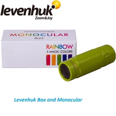 Levenhuk Rainbow 8x25 Lime Monocular