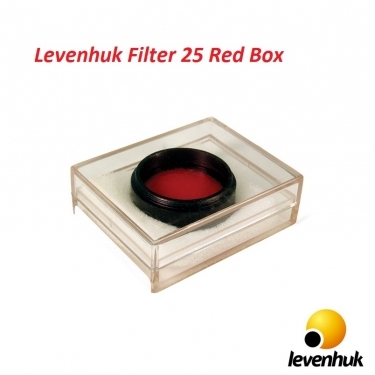 Levenhuk 1.25 Inch Optical Filter 25 Red
